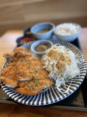 Pork Cutlet and Beef Gyukatsu