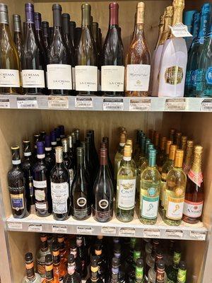 Wide selection of Moscato