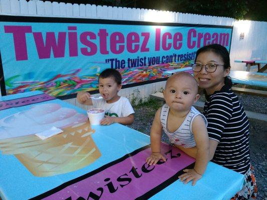 Family ice cream night!