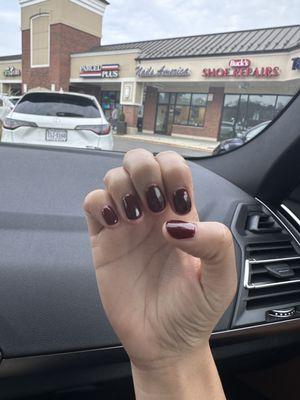 Gel manicure