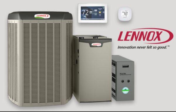 We offer Lennox full line of products.