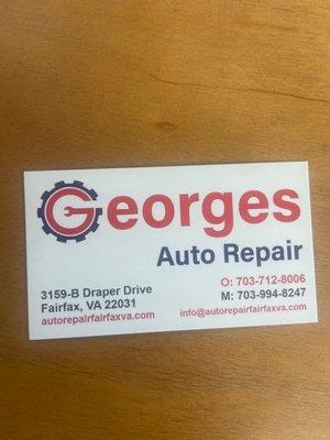 Georges NB Auto Repair