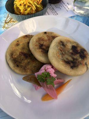 Mushroom & Spinach Papusa