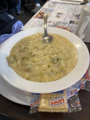 Broccoli cheese soup