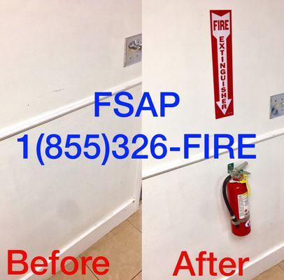 Fire Extinguisher Inspection Certification Installation Free Estimate In Miami-Dade Broward 1 (855) 326-3473