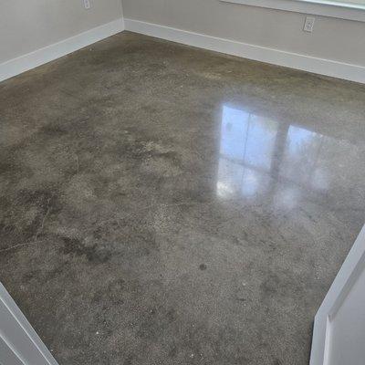 Polished concrete