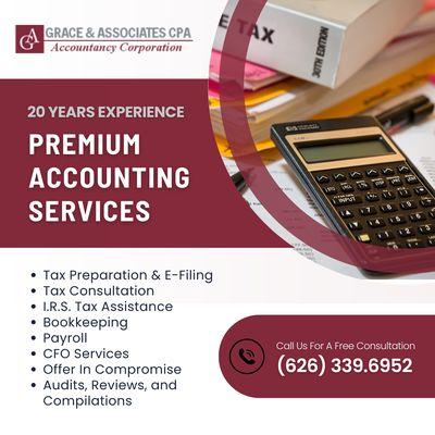 Our comprehensive accounting and tax services to businesses throughout the Los Angeles area.