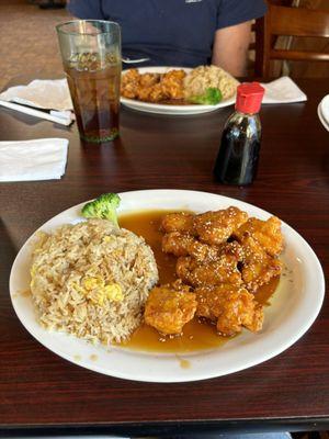 Sesame chicken