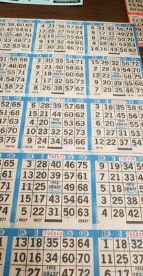 Bingo sheets