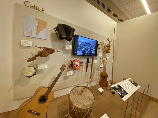 Chile but no chinchero?! Sad they missed this traditional music piece