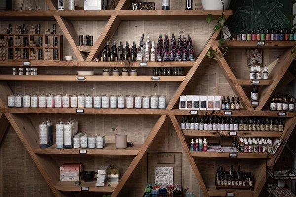 Candles, sprays, tinctures, and perfumes