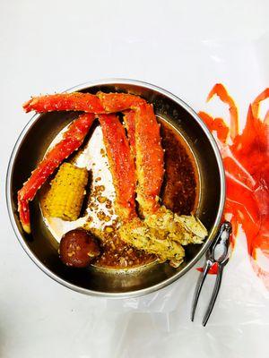 1 lb King crab Legs