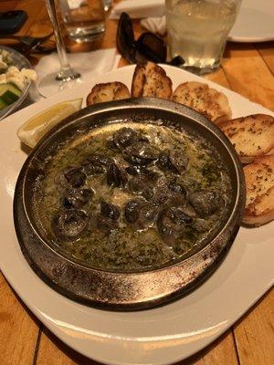 Escargot $12.