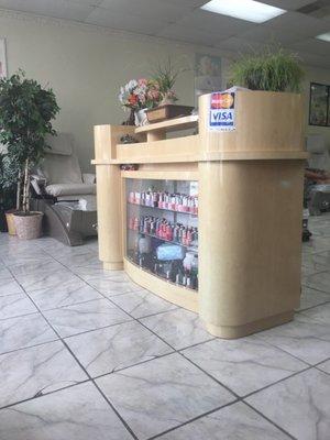 Front desk