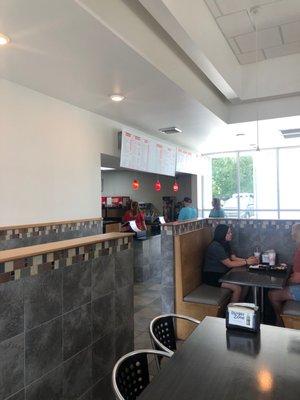 Dining, walk up order area