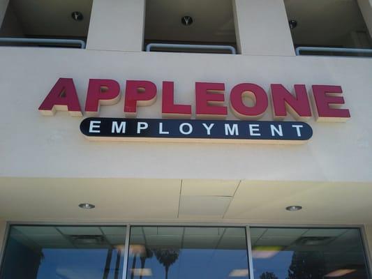 AppleOne Employment Services Store Front, Fremont Plaza Shopping Center, Fremont, CA.