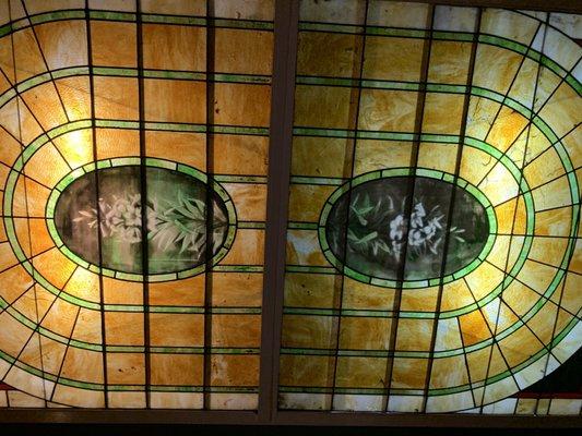 Beautiful stained glass throughout