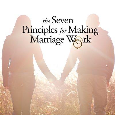 The Seven Principles for Making a Marriage Work image of couple walking hand-in-hand