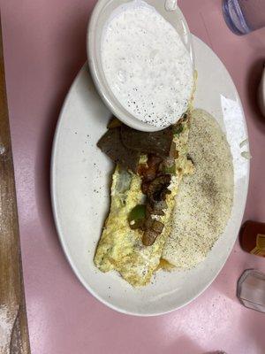 Gyro Omelette