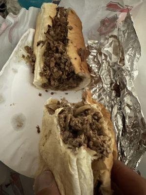 Steak & onion sub