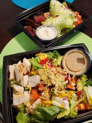 Sirloin Wedge & Santa Fe Salads