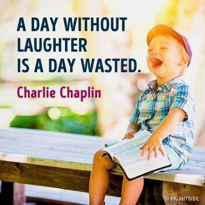 Charlie Chaplin had it right!