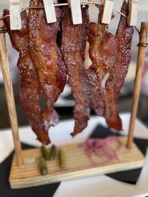 Candied bacon