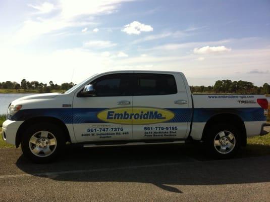 Pick-Up & Delivery EmbroidMe of Palm Beach Gardens