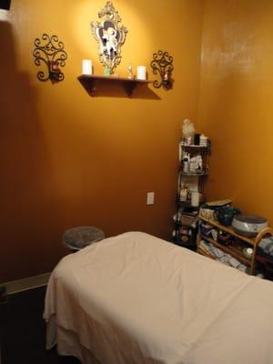 Massage room.