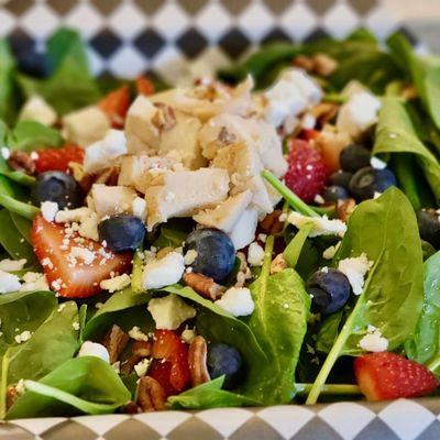 Spinach Berry Salad