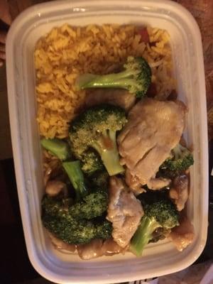 Chicken and Broccoli