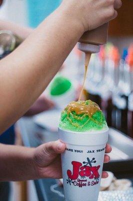 Caramel Apple Snow (Sour Apple and Real Caramel)