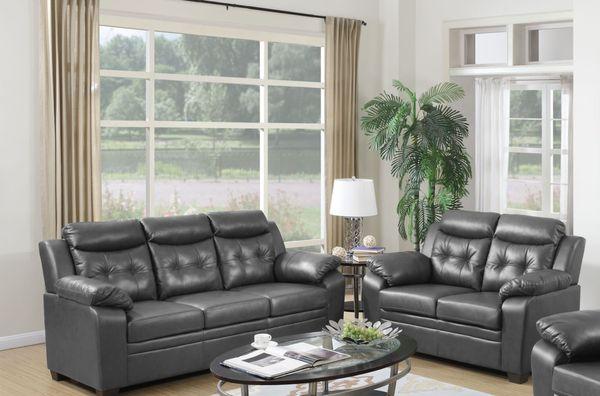 2pcs Sofa set, Sofa & Loveseat