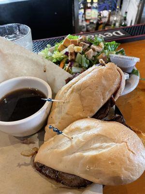 BEST French dip w/ side salad