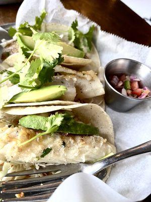 Meaty: (Tasty Grilled Fish Tacos)