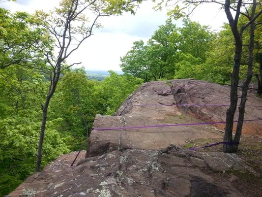 Rock climbing