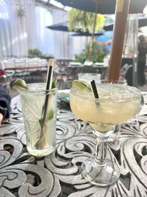 Mojito and Meson Margarita