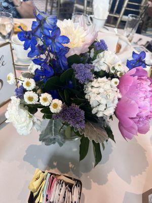 Fresh flowers on the table