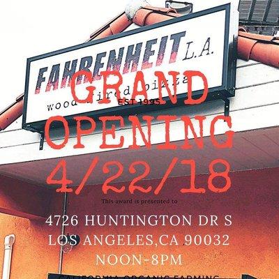 YAASSSS!!! Fahrenheit LA brick and mortar is now opened @ 4726 Huntington Drive South Los Angeles, CA 90065.