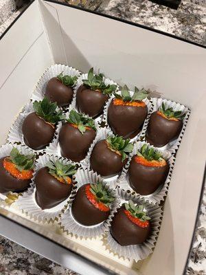 Chocolate covered strawberries