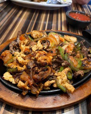 Texas fajitas