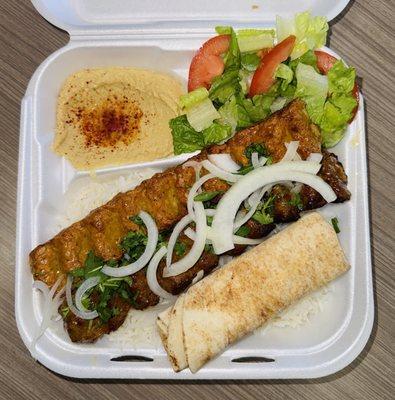 Kabob Lula Kebab Combo Plate