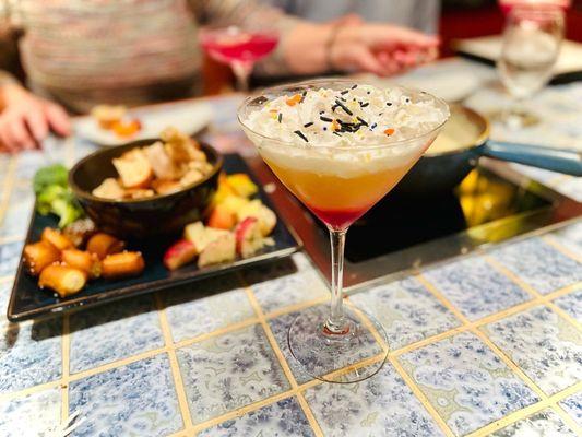 Candy Corn Martini (Seasonal Drink)