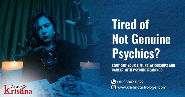 Tired of Not Genuine Psychics? - Try #krishnaastrologer Psychics Instead,