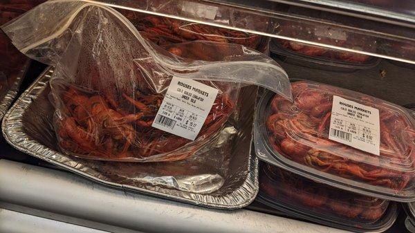 Fresh crawfish