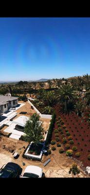 Aerial View of our project in Wine Country, Temecula