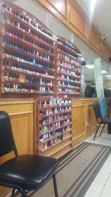 regular nail polishes