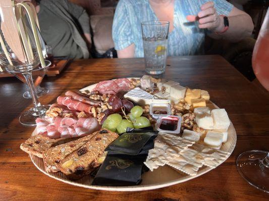 Charcuterie platter did not disappoint.