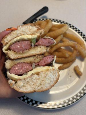 Smoked Sausage Sandwich