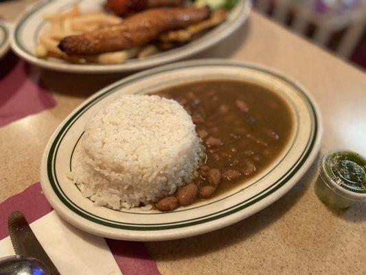 Beans and rice  IG: @ohmyono